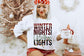 Winter nights and Christmas lights sweatshirt