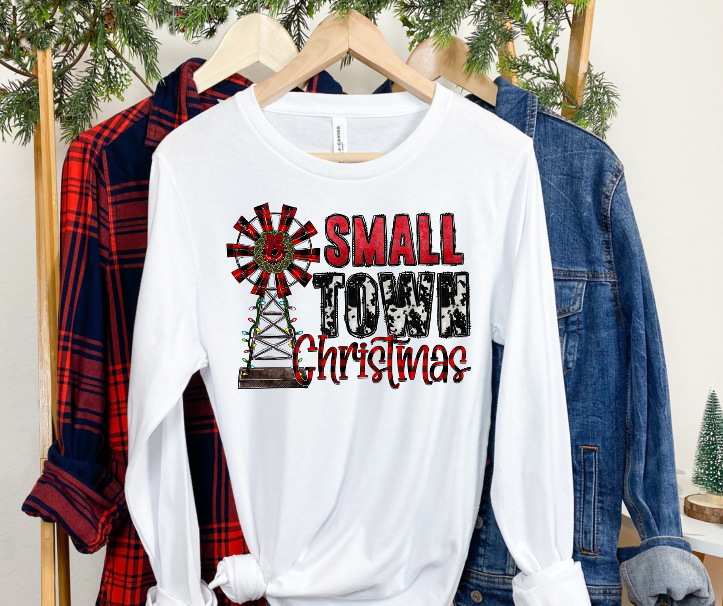 Small Town Christmas sweatshirt