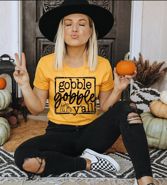 Gobble Gobble Y'all Shirt