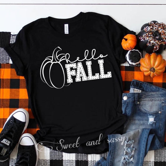 Hello Fall  Shirt