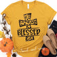 Blessed leopard cross Shirt