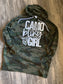 Camo and bling Hoodie