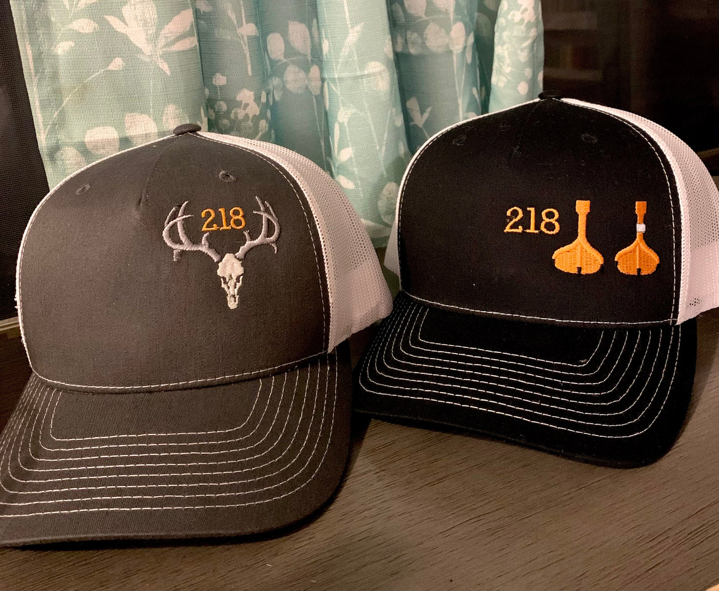 Duck or buck Embroidered hat. Customize your area code